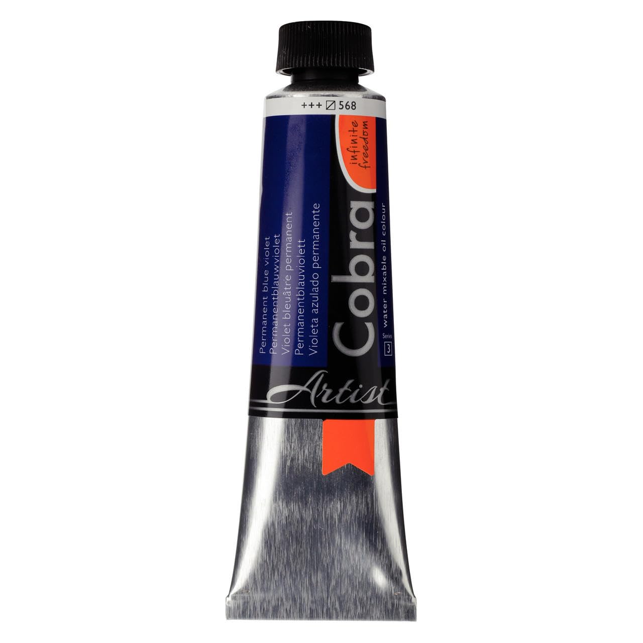Cobra Artist Oil Colour Tube 40 ml Permanent Blue Violet 568
