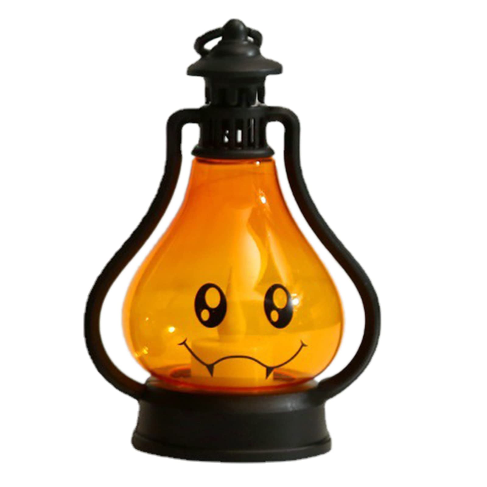 Jazuaiao Halloween Pumpkin Witch Light LED Party Atmosphere Props Use Light Portable Easy to Use and Clean Halloween Pumpkin