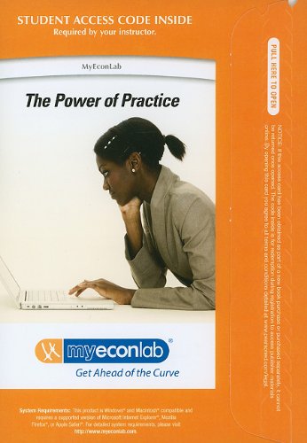 Economics Today the Micro View: Myeconlab With Pearson Etext Student Access Code Card