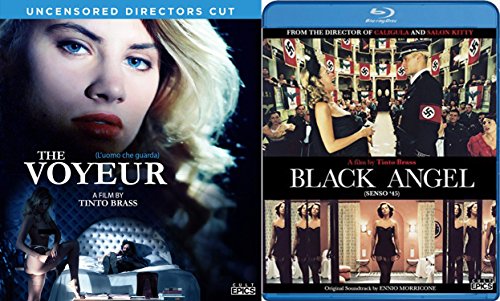 Tinto Brass Blu-ray Bundle - Black Angel (Senso '45) & The Voyeur 2-Movie Italian Erotic Classics Collection