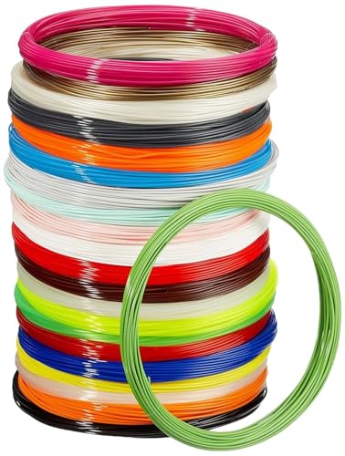 Image of Magicwand【5 Metres Each Set of 4 Filaments】 1.75 mm PLA Filaments for 3D Pens【Multicolored】