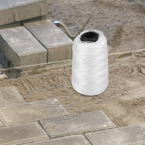 Cuerda de Nylon para Albañilería y Jardinería con 2 Rollos, Hilo Retorcido Resistente para Herramientas de Albañilería miniatura 7