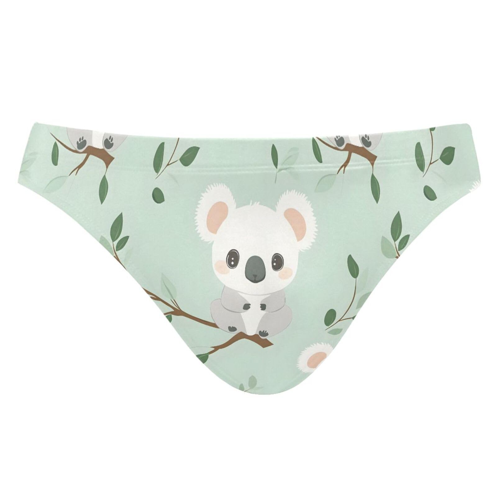 Mens Swim Briefs Cute Koala Bikini Swimwear L 202b8259
