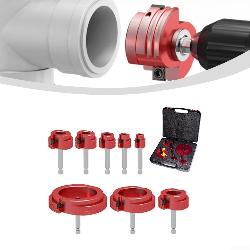 für aluminium Rohrfräser Set 1/2 bis 4 Zoll Bohrer für aluminium