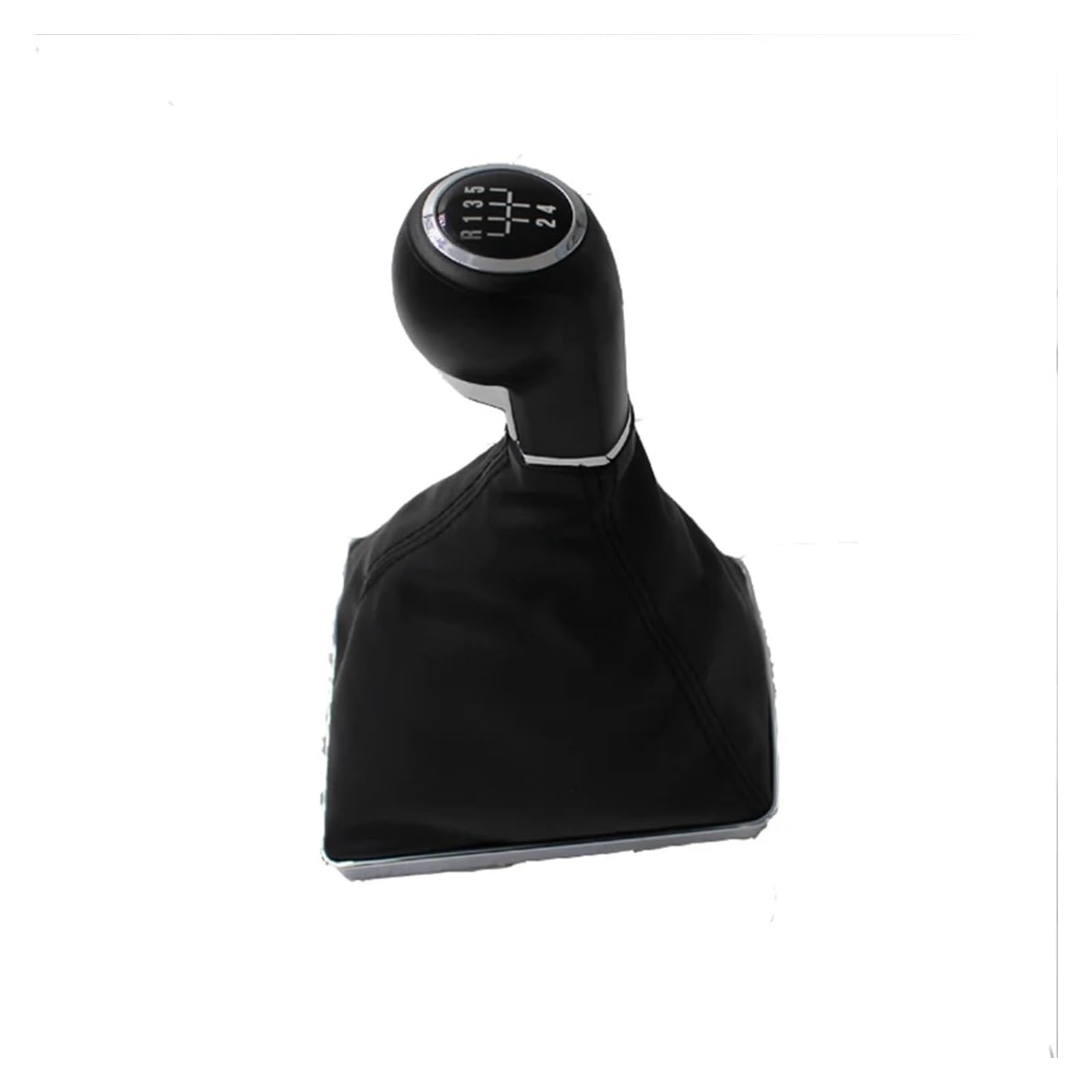 Pour ASTRA 2005-2010 5/6 Vitesses Pommeau Levier Vitesse En Cuir 12 Mm Finition Chromée Levier Vitesse Handball Pommeau levier vitesse(R12345)