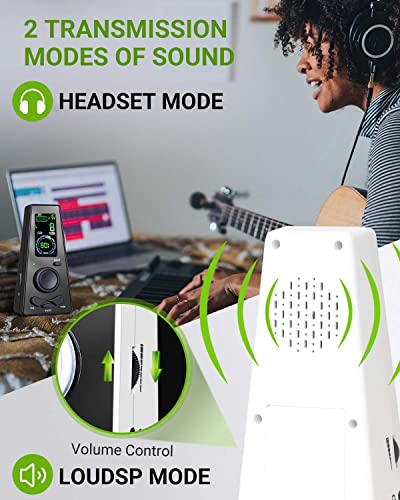 Lms Electronic Metronome Digital Metronome Universal Metronome For Piano Metronome For Guitar Violin Drum With Timer Lcd Display Volume Control (Ivory White) #TOP3