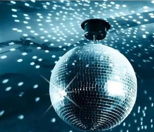 Bola Espejada MB20 de Mr. DJ, con vidrio espejado de alta calidad de 1/4 pulgada, ideal para fiestas, discotecas y eventos miniatura 1