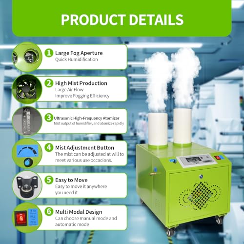 Ultrasonic Industrial Humidifier Control Panel
