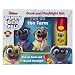 Disney Junior Puppy Dog Pals - Fun on the Farm Pop-up Book and 5 Sound Flashlight - PI Kids