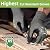 Schwer ProGuard Highest Level Cut Resistant Work Gloves PR3326 for Extreme Protection?ANSI A9 Cut Gloves with Reinforced Thumb, Non Slip, Breathable, Durable, Touch-screen, Non PFAS, Black 1 Pair?XL?