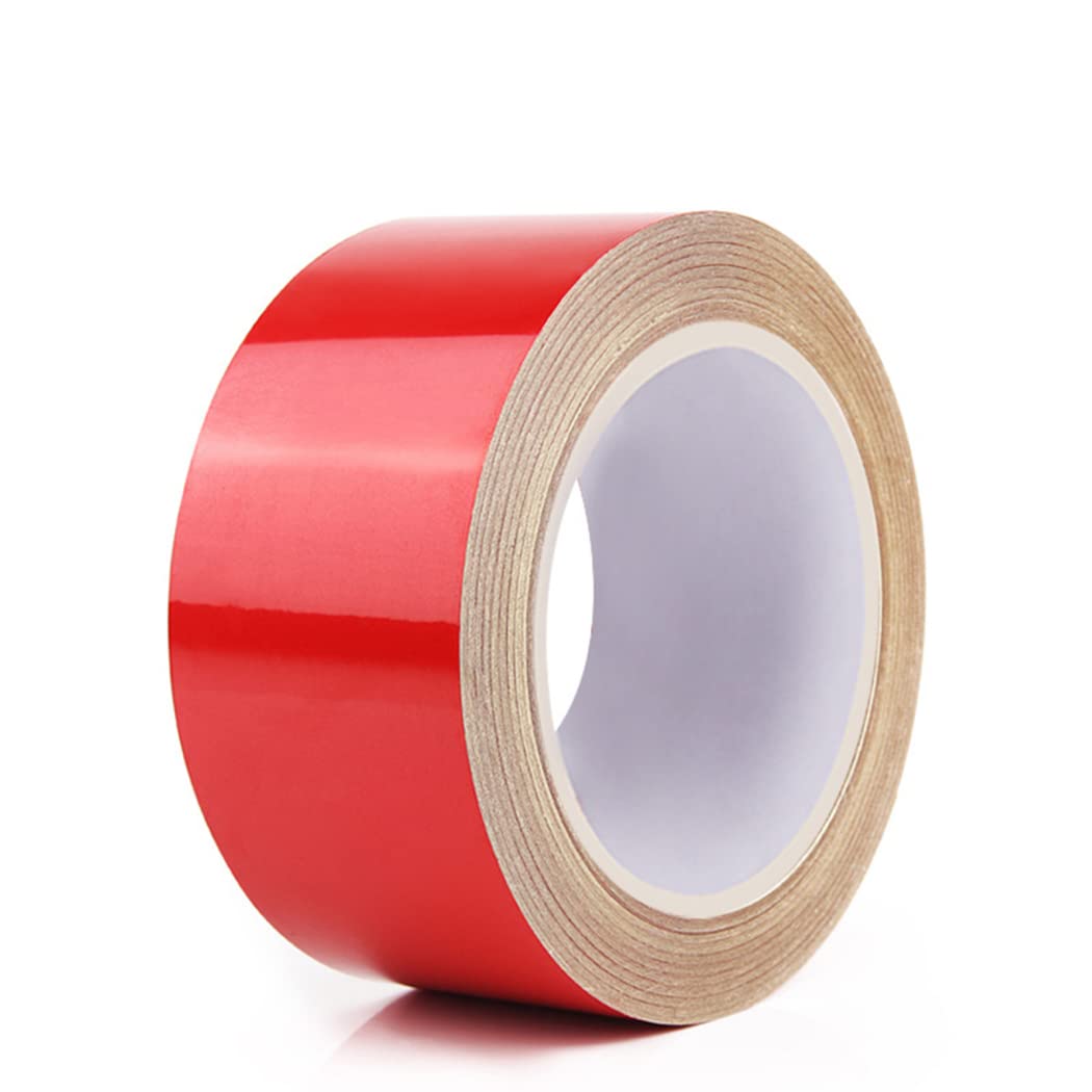 Yuzguhey C Reflective Tape, Self Adhesive Fluorescent Reflector Warning Tape, Hazard 50Mm X 25M Multicolor(C)