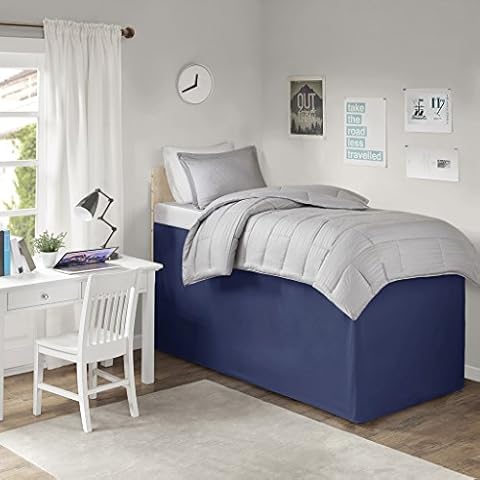 Intelligent Design Extended Drop Ultra Soft Hypoallergenic Microfiber Bed Skirt Cover
