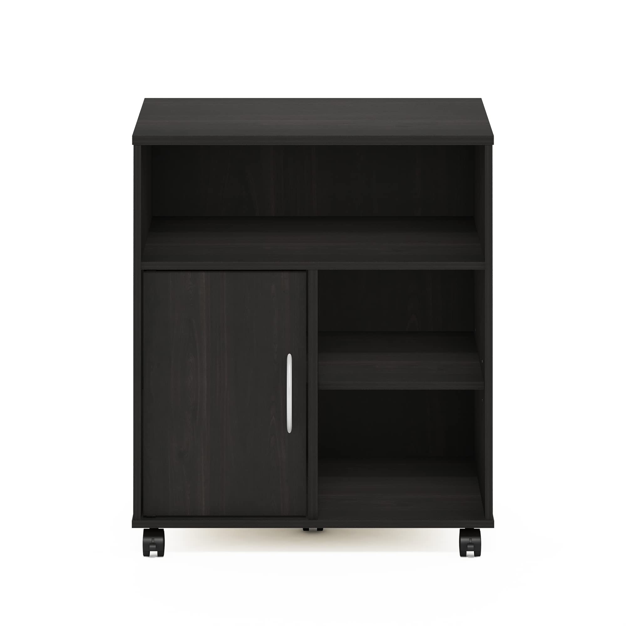 Furinno Econ Home Office - Supporto per stampante da scrivania con ruote, per caffè espresso
