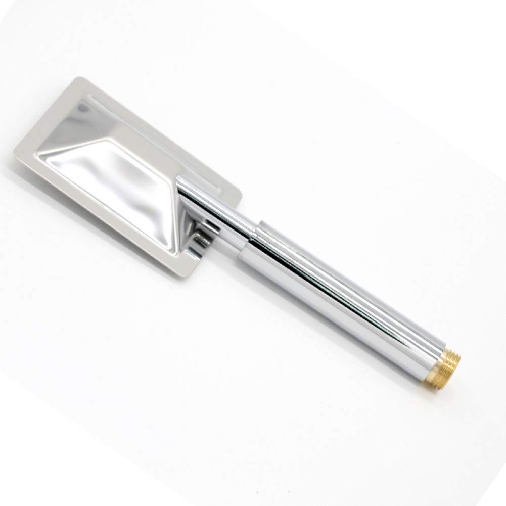 alcachofa de la ducha Filtro de ducha de mano cuadrado de acero inoxidable ultrafino, ahorro de agua, cabezal de ducha de mano duradero para baño