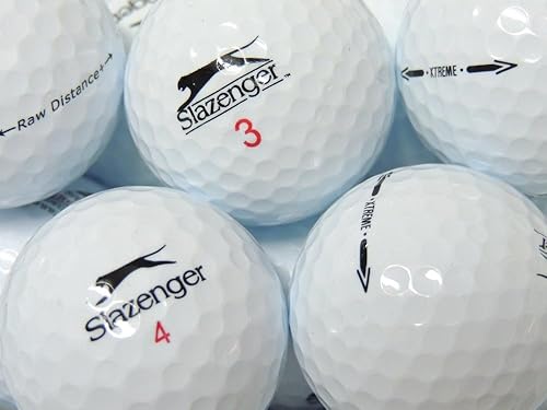48 AAA+ Ball Bag Mix Recycled Golf Balls, White