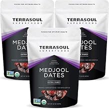 Terrasoul Superfoods Organic Medjool Dates, 6 Lbs - Soft Chewy Texture | Sweet Caramel Flavor | Farm Fresh
