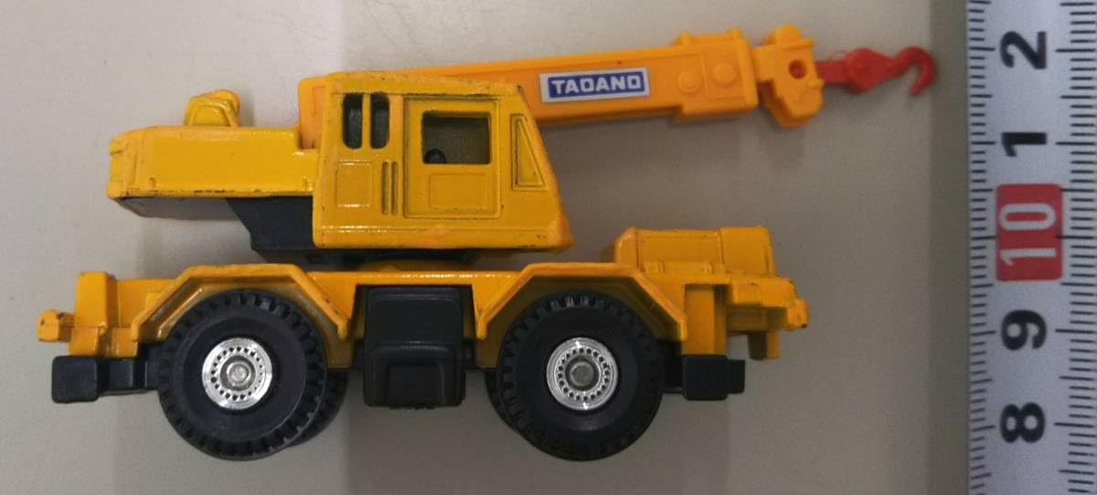 レア　タダノラフターラインクレーンTADANOROUGHTERRAIN Amazon.co.jp: 現状品 トミカ タダノ ラフターライン クレーン