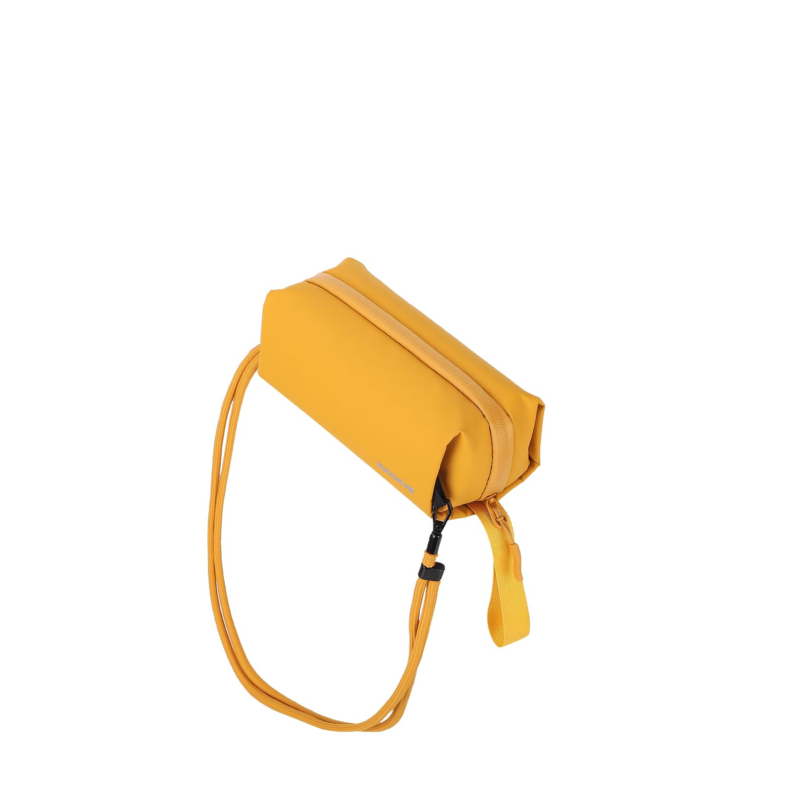 Sac à Bandoulière pour Caméra d'action Sac de Rangement pour Insta360 X5/X4/GO 3S/Ace Pro2 Etui pour Gopro 13/12/11 Sac pour DJI Osmo 360 Action 5Pro/4/3/Pocket 3 Accessoires (Jaune)