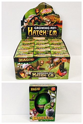 2186524 Snake Hatch Em Eggs Case of 144