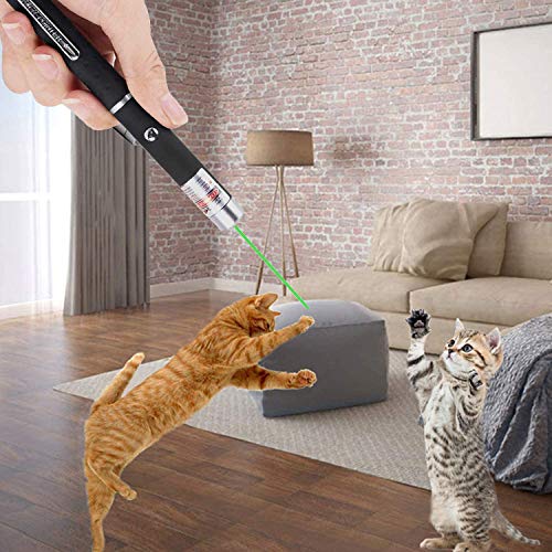 JUSHOOR Green Red Violet Pet Cat Catch Interactive Light Toy Multifunctional Presenter Make Your Pets Easier and More Enjoyable