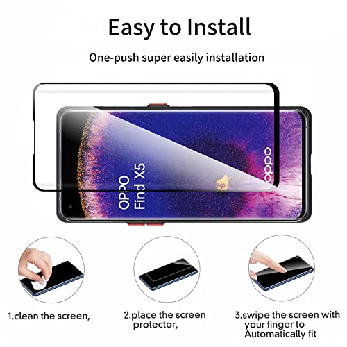 Pkila Custodia Compatibile con Oppo Find X5 con 2