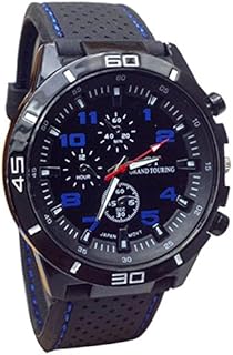 Mens Quartz Watches Sale, Festiday Men Military Sport Wristwatch Silicone Fashion Hours Casual Business Watch Gift, Wristwatch for Men Boys Kids Sports Watch