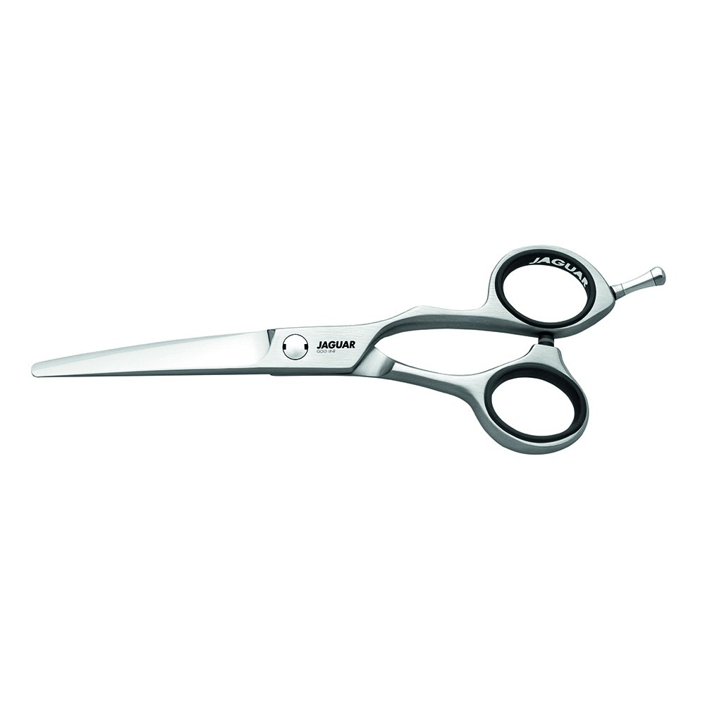 JAGUAR tijeras de peluquería XENOX Design 6,0" | tijeras de peluquería en diseño offset | 22 quilates parcialmente doradas | Made in Germany