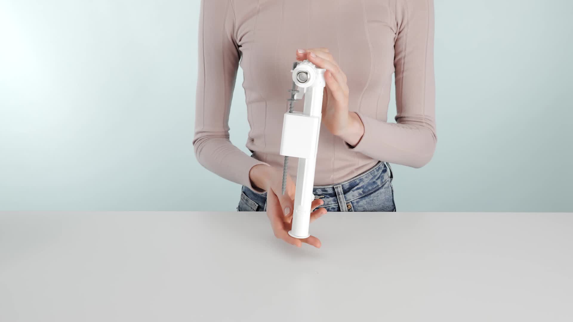 Valvola Di Riempimento Compatta 30950007 - Meccanica A Galleggiante Laterale, Chiusura Silenziosa - Foto 4