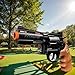 Toy Guns with 12 Soft Bullets, Toy Pistol Cap Gun, Foam Dart Blaster with 6 Shell Ejecting, Soft Foam Blasters, Gifts for Boys Kids Girls Ages 6 7 8 9 10 11 12+(Brown)