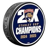 Sports Decor Florida Panthers Stanley Cup Champs 2025 Puck