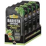 JACOBS Kaffeebohnen Barista Editions Selektion des Jahres 2022 Crema „Tropical Fusion“ 4 x 1 kg Kaffeebohnen