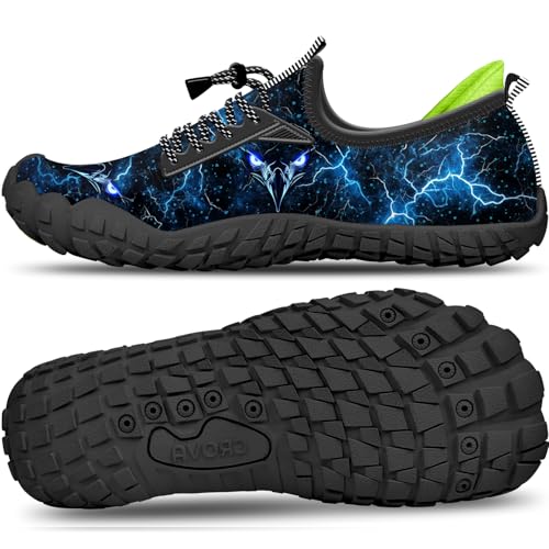 Image of Built-in Heel Grips Water Shoes for Kids Girls Boys Hiking Wide Barefoot Swim Beach Pool Big Kid