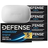 Defense Soap 5pk All Natural Tea Tree Bar Soap for...