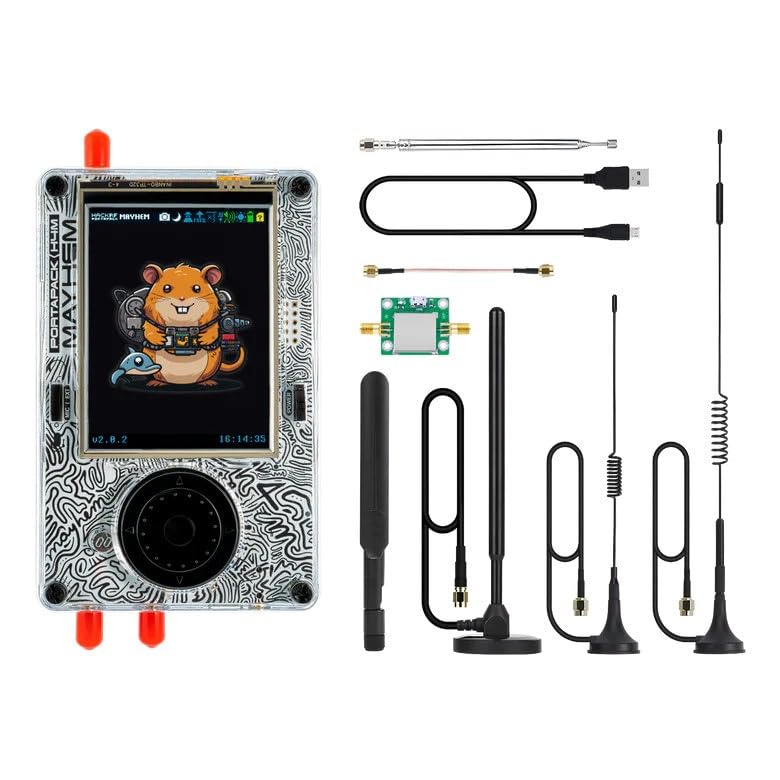 Amazon | PortaPack H4M + HackRF All-in-one Kit with Antennas,3.2