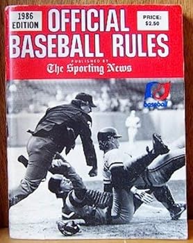 Paperback Official Baseball Rules Book