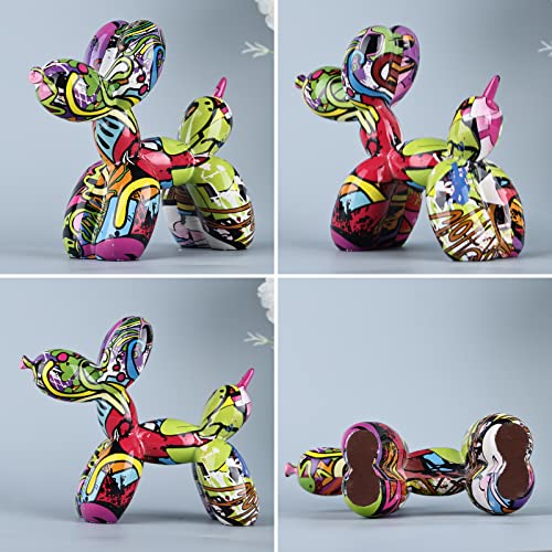 Shengtian Balloon Dog Sculpture Funny Office Room Decor Christmas Balloon Dog Trendy Home Statue Decor Shelf Decor Accents #TOP3