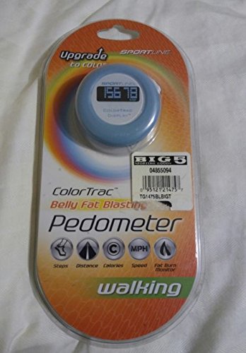 Sportline Speed Toning Pedometer with ColorTrac-image-39