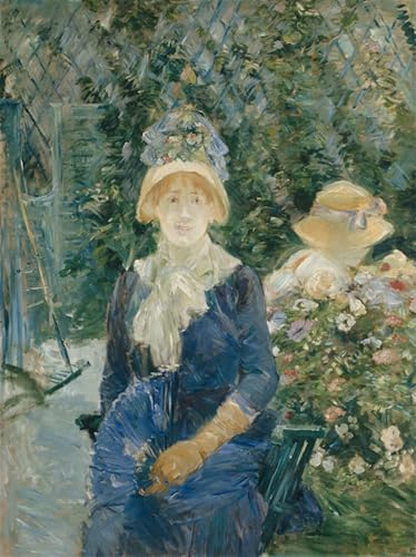 Peinture Huile Berthe Morisot toile paysage affiche arts muraux 60x90cm