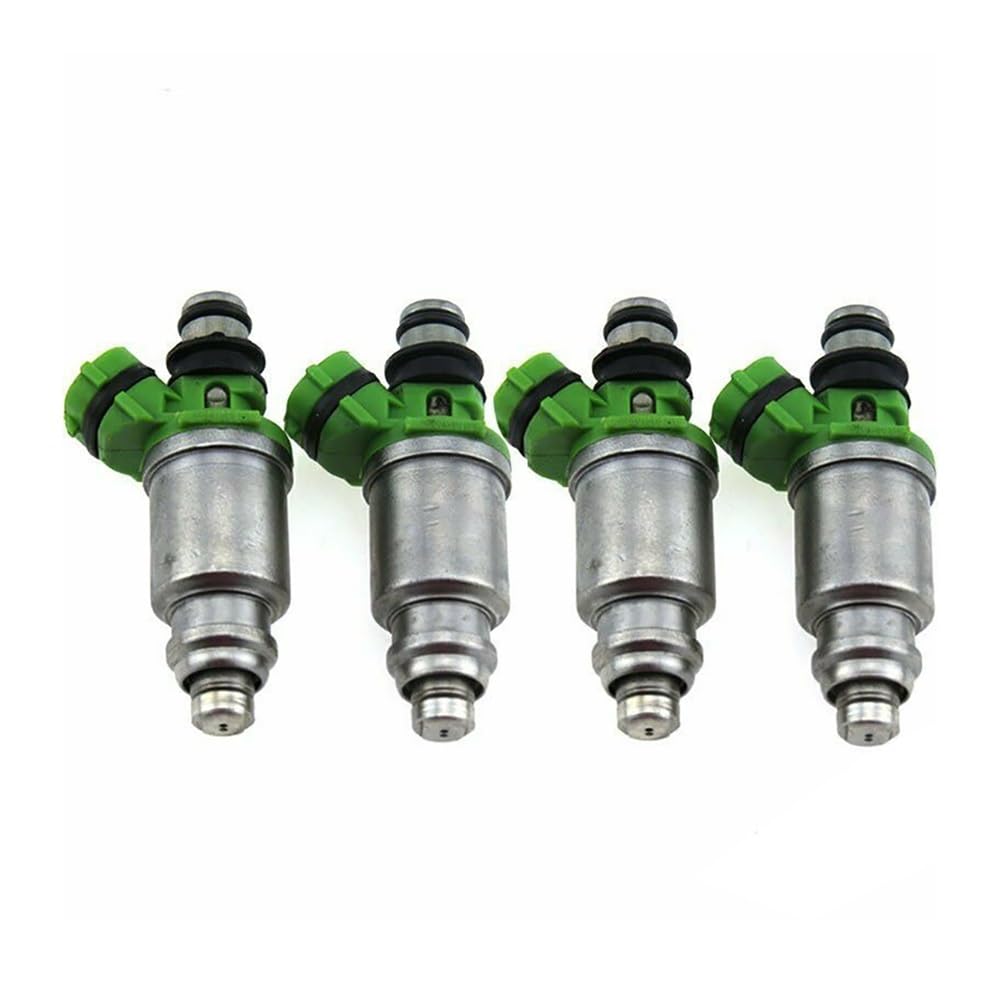 Yhzrdmsk One Color Car Petrol Injector 4Pcs Fuel Injectors Nozzle 23250-16170 For Carina E For For