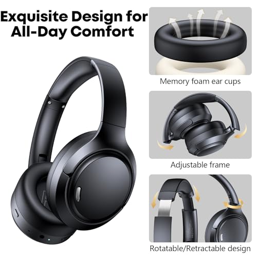 Active Noise Cancelling Wireless Headphones