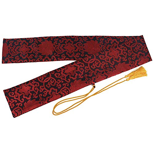Sac de transport d'épée chinoise en soie PooBa et étui katana japonais de samouraï style asiatique