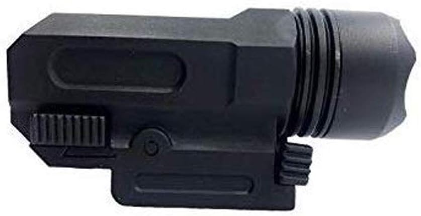 GOTICAL- Best Combination 2 in 1 Flashlight and Red Laser Sight Compact with 20 mm Picatinny Rail Mount for Hand Gun Accessories Rifles Used in Hunting