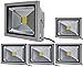 Produktbild Kaltweiss 5er Set 10W/20W/30W/50W/100W LED Strahler Fluter Außenstrahler (20 Watt)