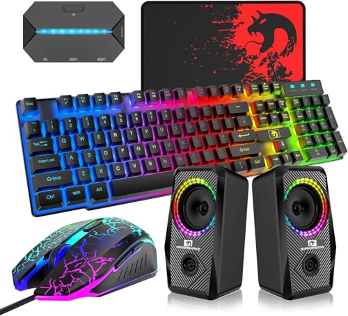 Amazon | Mamba snakeゲーミングキーボードマウススピーカー