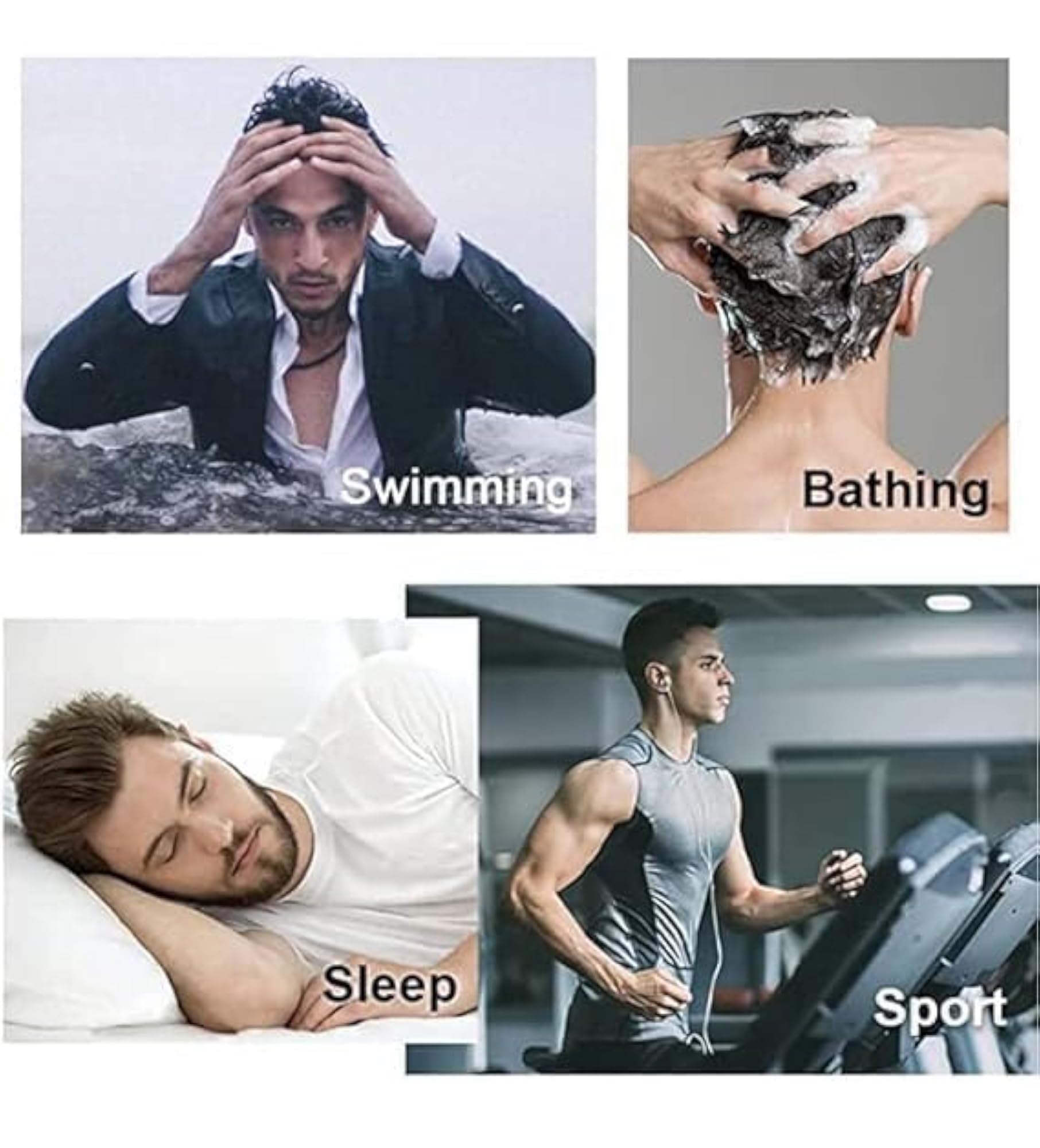 Australia Hair Patch for Men, 100% Human Hair