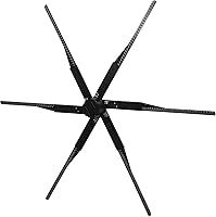 Vista 1 de Proyector de ventilador con holograma 3D – Proyector de video holográfico LED de 45.3 in – Reproductor de publicidad sin pantalla para tiendas