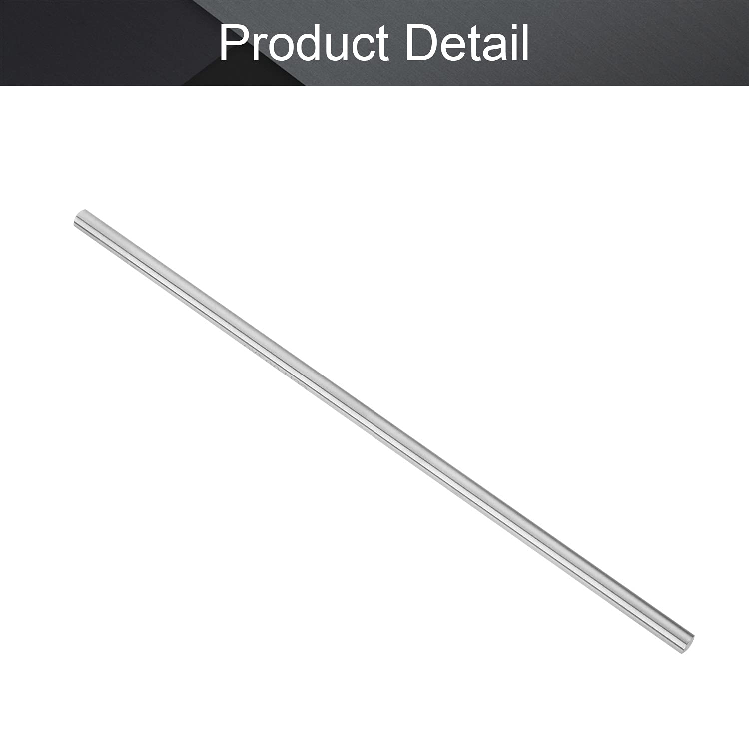 Barre Ronde HSS 4,5 Mm X 200 Mm – Tige En Acier Solide, Uxcell, 1 Pièce