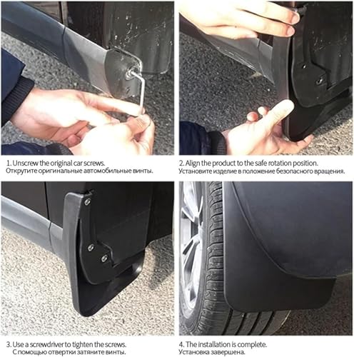 Guardabarros para Buick Envision: elimina salpicaduras en la pintura frontal 5