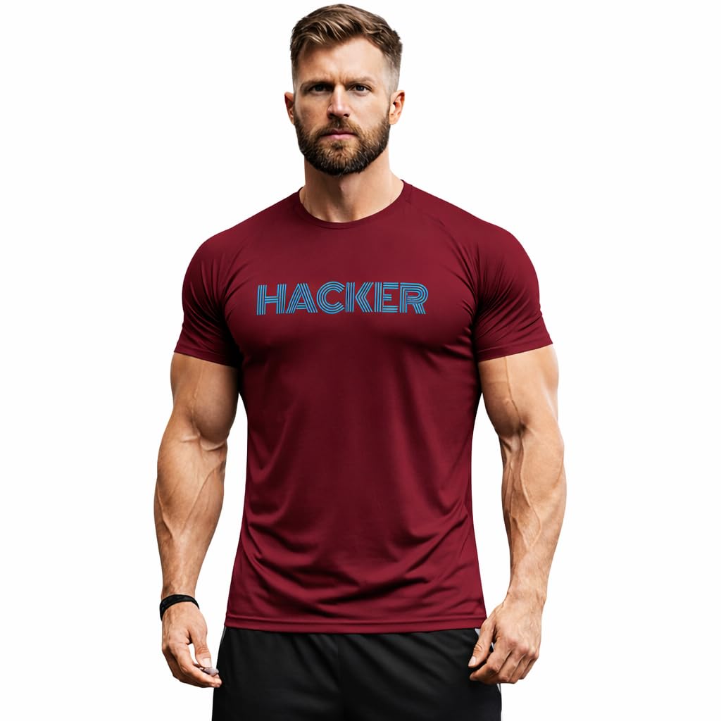 3Colours RGB Polyester T-Shirt, High-Performance, Quick-Dry Sportswear-Hacker-image-11