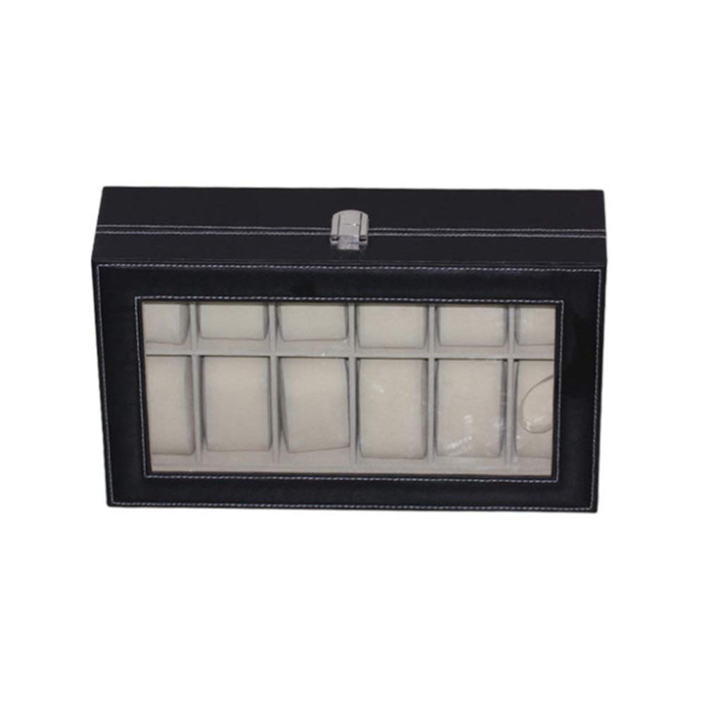 Scatole per Orologi Regalo di compleanno Anniversary Day Watch Box Accessori vigilanza legno visualizzazione Storage Padre per il Compleanno di Natale
